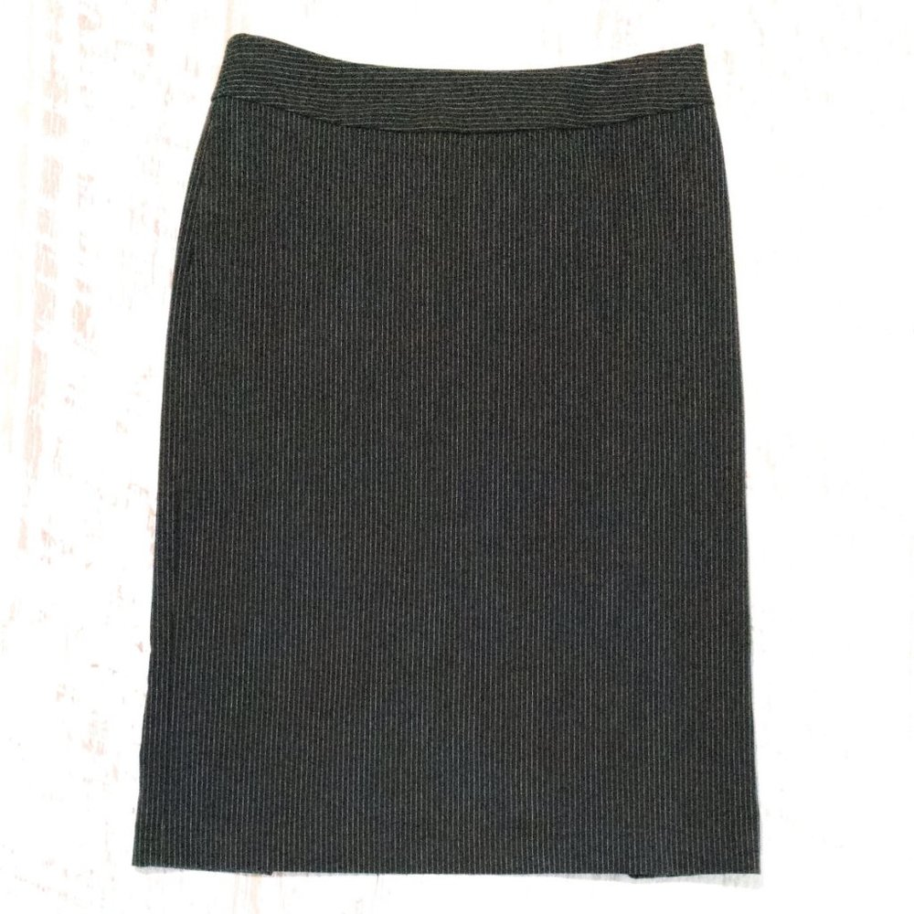Pre-🖤 Vintage GAP Stretch Pinstripe Pencil Skirt